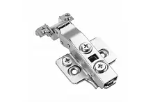 Петля SILENTO PRO ZP-SLCARALU09-3DBEO накладная для алюминиевых рамок без пружины с клипом, с ответной планкой H-0, с эксцентриковой регулировкой, без еврошурупа — купить оптом и в розницу в интернет магазине GTV-Meridian.